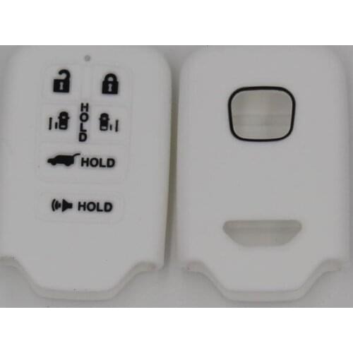 4PC silicone car key fob cover case shell skin holder protect cup set for HONDA 2016 CIVIC remote keyless accessories