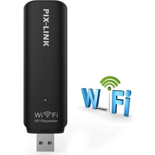 Wireless network router repeater WiFi extender USB wireless AP repeater signal amplifier 300m for New Smart TV