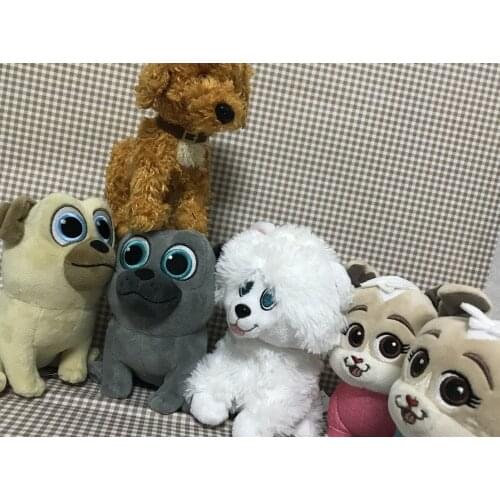 NEW Jr. PUPPY DOG PALS KEIA and Bingo Plush Stuffed Toy 6"