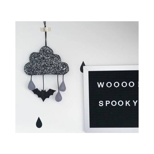 INS Hanging Plush Stuffed Doll Silver Cloud Bat Tent Photo bed Room Heart Raindrops decoration Baby Toy Birthday Christmas Gift