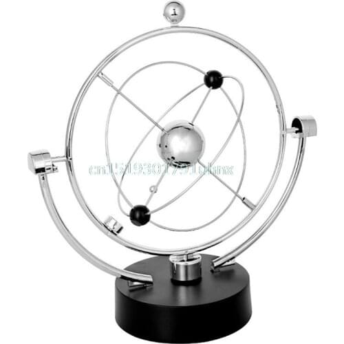 Kinetic Orbital Revolving Gadget Perpetual Motion Desk Office Decor Art Toy Gift Desk Set