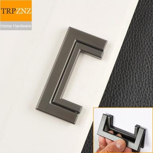 Beautiful concealed pull handle Wardrobe drawer Tatami Ultra-thin platform Flat handle,Exquisite workmanship,furniture hardware