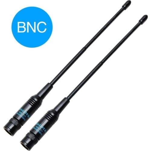 New Nagoya NA-701 BNC 144/430Mhz Dual Band High Gain Soft Antenna NA701 For ICOM Yeasu Kenwood Walkie Talkie Two Way Radio