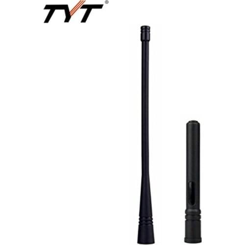 Original TYT Antenna (Short:95mm+Long:172mm) SMA-M Connector UHF 400-480 MHz 10W High Gain 2.15dBi for TYT MD-380 Two Way Radio