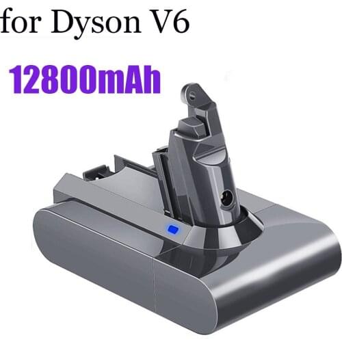 100% Original 21.6V 12800mAh Li-ion Battery for Dyson V6 DC58 DC59 DC62 DC74 SV09 SV07 SV03 965874-02 Vacuum Cleaner Battery L30