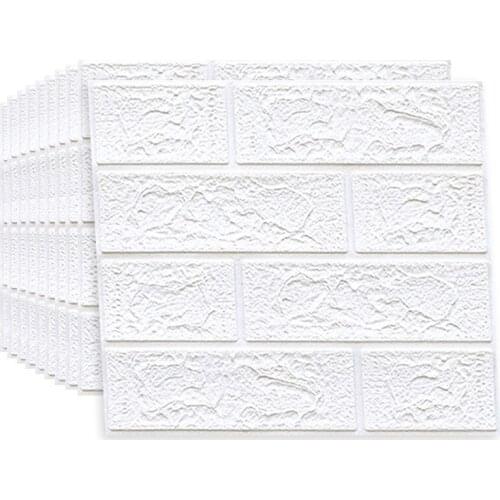 Self Adhesive 3d Wallpaper Waterproof Tv Background 3d Wall Stickers Living Room Wallpaper Bedroom Decoration Brick Wallpaper