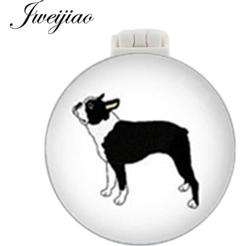 Youhaken Rescue Corgi sheltie bulldog yorkie Pocket Mirror With Massage Comb Folding Compact Portable Makeup Hand Vanity Mirrors