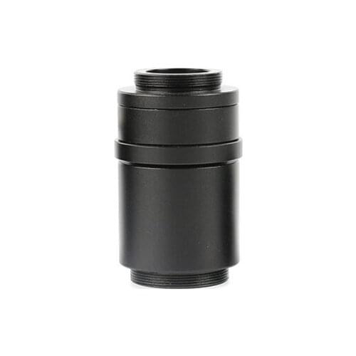 Agnicy Stereoscopic Trinocular Video Microscope 1X Transfer Interface CTV Camera Industrial Camera CS C Interface