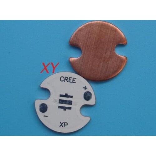 CREE XPL HI 16MM3535 Thermoelectric separation of red copper substrate XPE\XPE2\XPG2\XTE