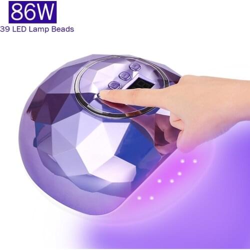UV Lamp For Nail 86W Nail Dryer 39 Led Lamp Nail For Nails Drying Manicure Gel Dryer Lamp For Art Salon Tools