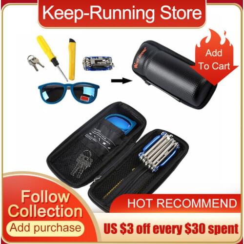 PVC Bicycle Bag Bottle Can Waterproof Bike Repair Tool Kit Key Storage Capsule Case Organizer Cycling Equipment Bike Accessories