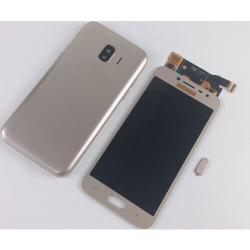 For Samsung Galaxy J2 Pro 2018 J250 LCD Display Touch Screen Digitizer Display+Housing Middle Frame Cover+Battery Back Cover