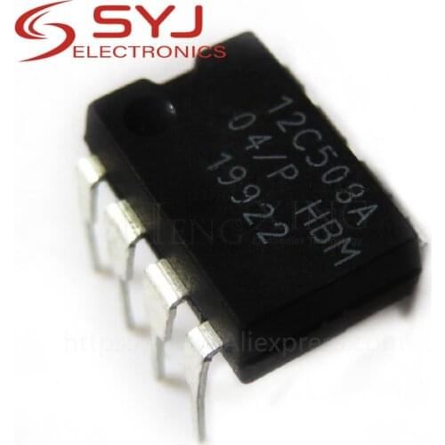 1pcs/lot PIC12C508A-04/P PIC12C508A DIP-8 In Stock