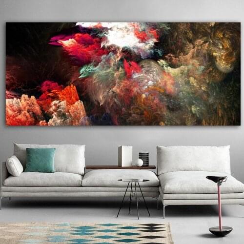 1 Piece Black Color Cloud Abstract Think Modern Wall Art Picture Hd Canvas Painting Poster And Print Home Decor For Living Room