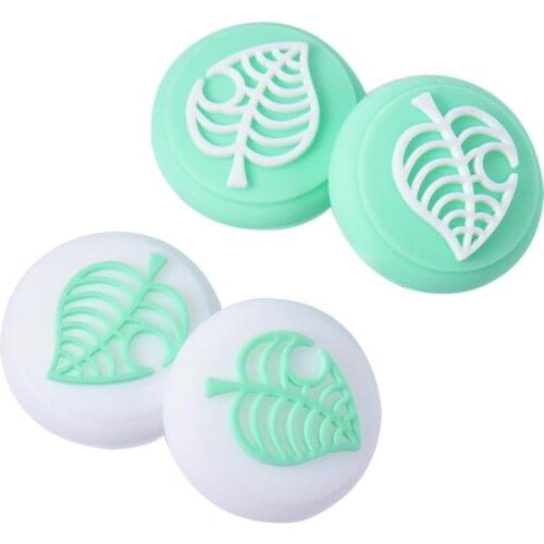 4PCS Joystick Caps For SWITCH LITE Controller Silicone Thumb Stick Grip Cap Replacement Joystick Cover Gaming Accesasories