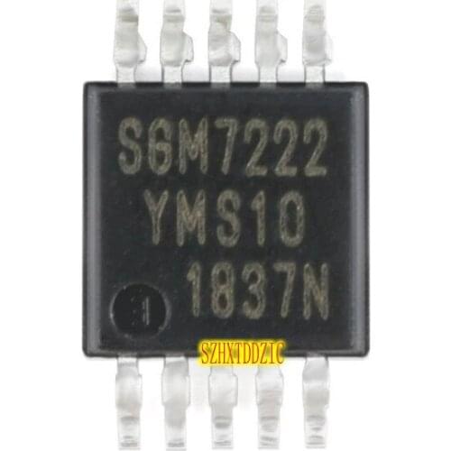 5pcs/lot SGM7222YMS10 SGM7222 MSOP10 [SMD]