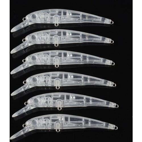 50pcs 10.5cm 9g Unpainted Blank Body Fishing Lures Big Sea Minnow Lure Hard Crankbiat Vib Popper Unpainted Fishing Lures wobbler