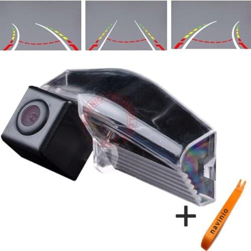 CCD car track camera reversing trajectory Integrative dynamic path waterproof for Mazda 2 mazda 3 NTSC PAL ( Optional)
