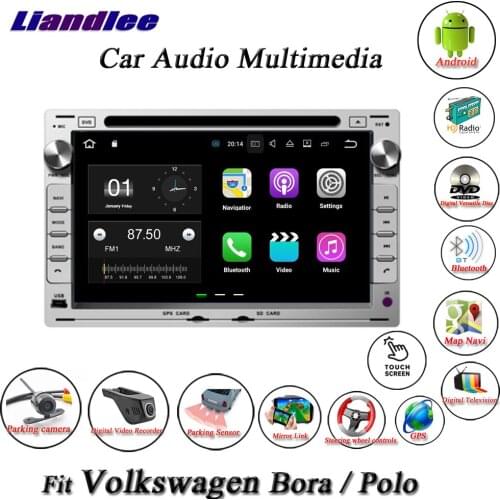 Car Android Multimedia System For Volkswagen Polo/Bora 1999-2005 Radio CD DVD Player GPS Navigation TV HD Screen