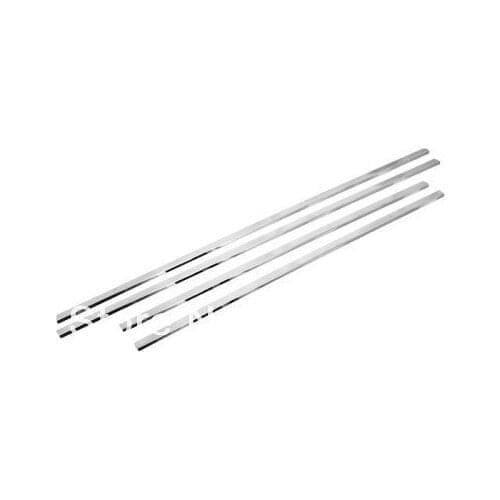 Car Styling Chrome Steel Side Window Trim For Nissan Qashqai Dualis 2007-2009