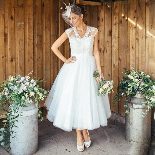 Baroque Summer Lace Wedding Dresses