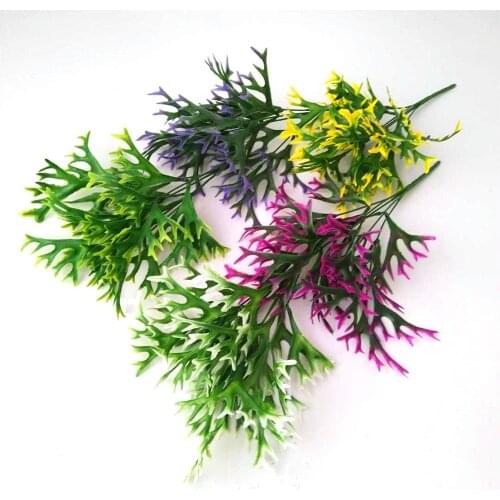 A bouquet of silk simulation decorative flowers wedding flowers bouquet home bedroom table decoration