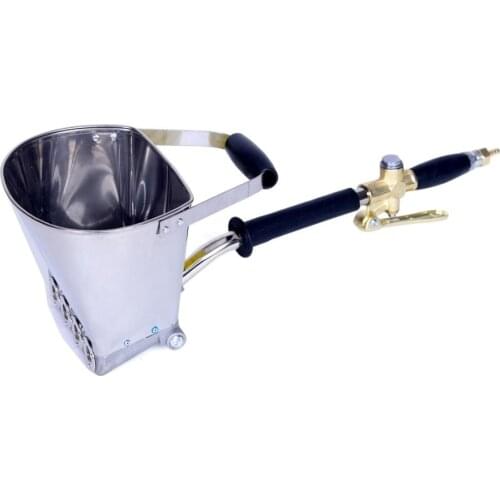 Fast Delivery Cement Spray Gun Mortar Sprayer Plaster Hopper Gun Render Sprayer Hopper Bucket Gypsum Gun
