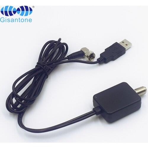 Factory price Digital indoor VHF 174-230/447-855Mhz TV antenna with RG174 cable