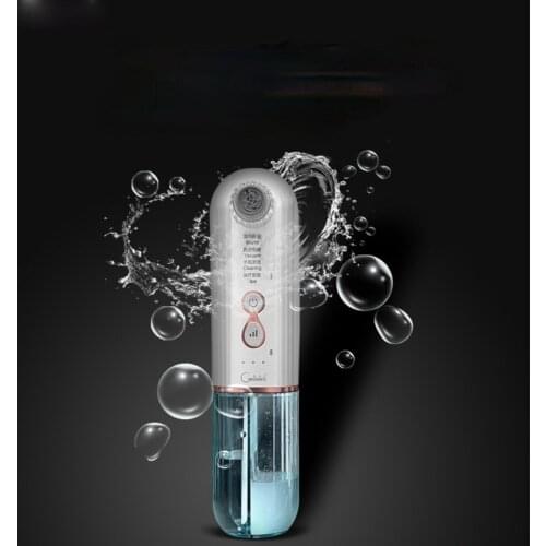 Water Oxygen Ice-Hot Blackhead Remover Electric Pore Suction Cleaner Acne Remover Small Beauty Instrument Bubble