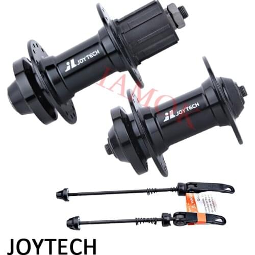 JOYTECH Mountain Bike Aluminium Alloy Hub 7/21 Speed Iamok Disc Brake 32 Holes Quick Release Hub Black Bicycle Parts