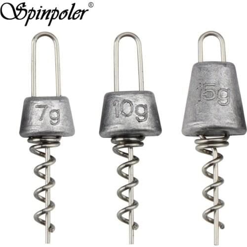 2pcs/Pack Fixation Screw Multi Depth Binding for Rubber Bait Multi Depth Screw System Heavy Screw Shad Spin Rig