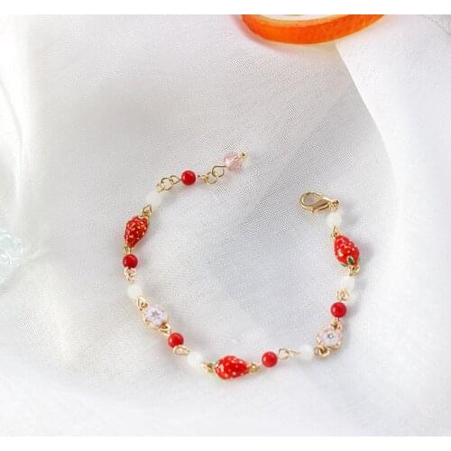 LANIWOO Red Bracelets