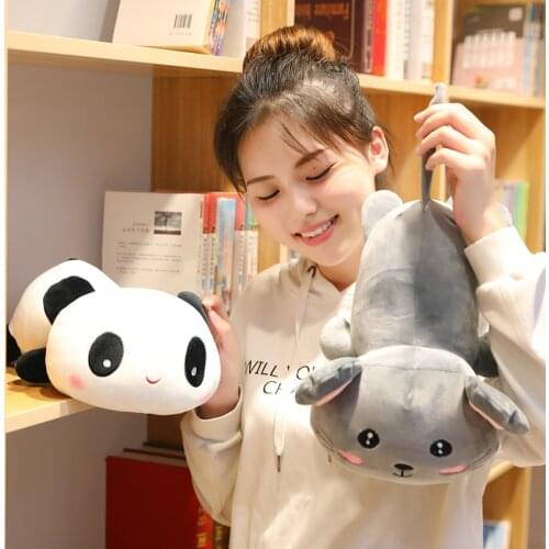 New 14 Kinds Cute Long Plush Toy Kid Playmate Soft Animal Stuffed Doll Sofa Pillow Back Cushion Baby Cartoon Pillow Girl Gifts