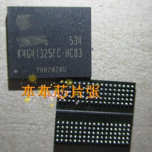 New K4G41325FC-HC03 K4G41325FC FBGA 2PCS/LOT