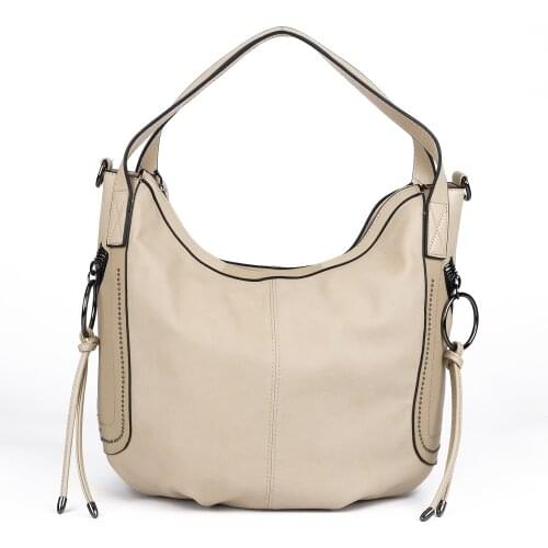 2021 New Arrival Large Capacity Bucket PU Womens Handbag Solid Oxford Soft Shoulder Bag Womens Bag/CT35596