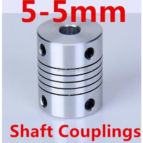 Wholesale 10pcs/lot 3D printer Stepper Motor Flexible Coupling Coupler Shaft Couplings 5 mm*5mm