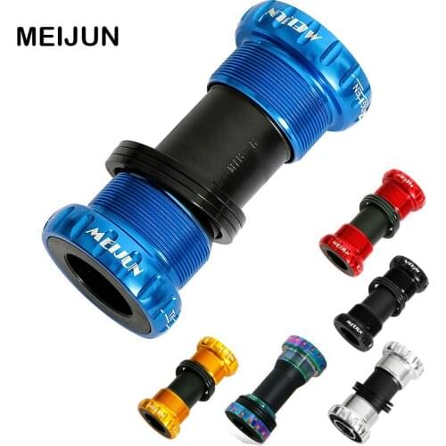 Mountain Bike Chain Wheel Bottom Bracket Shell 68/73 86/92mm Press-fit BB Thread Type Bicycle Integrative Crankset Bearings Axis