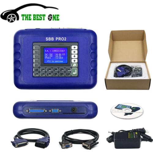 Latest V48.99 SBB Pro2 Key Programmer Add Cars to 2017 PRO 2 SBB V48.88 V46.02 V33.02 Transponder Key Maker Free Shipping