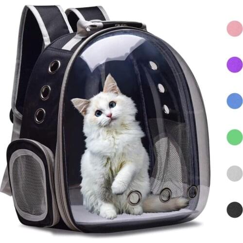 Cat Backpack Cat Carrier For Cat Chats Portable Pet Carrier Bag For Cat Small Dog Travel Space Capsule Cage Cat Carrier Backpack