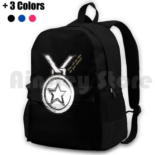 They Call Me We Stuff Goes Sideways Outdoor Hiking Backpack Riding Climbing Sports Bag Medal Hero Superhero Protector Solution