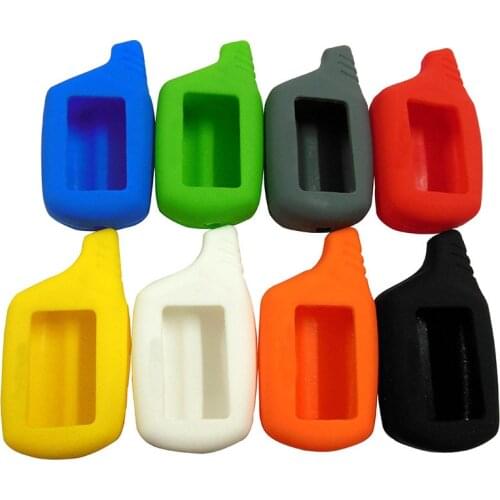 B9/B6 Silicone Case for Starline B91/B61/A91/A61 KGB FX-5 Jaguar ez-one LCD Keychain Car Remote 2 Way Alarm