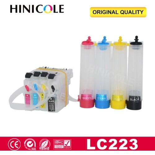 Hinicole Continuous Ink System For Brother MFC-J4420DW J4620DW J4625DW J5320DW Printer