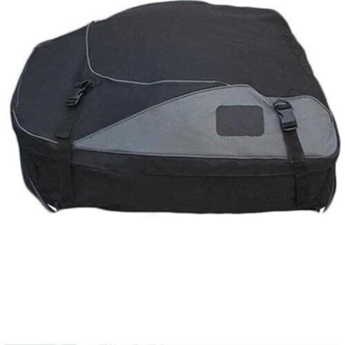 Car Roof Bag Outdoor Cargo Carrier Large Capacity Storage With 8 Reinforced Straps Waterproof Rooftop Travel Universal for Cars