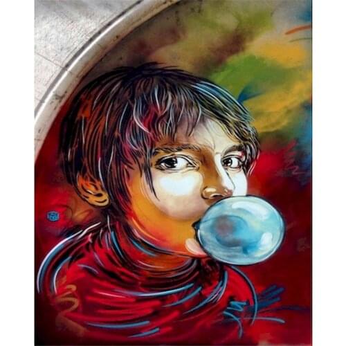 Woman Portrait Printed 11CT Cross Stitch Kit Embroidery DMC Threads Needlework Painting Hobby Sewing Magic Wholesale