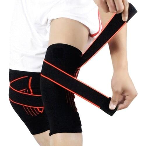 Sport Safety Knee Pad Support Braces Elastic Bandage Protection Nylon 3D Weaving Protector Arthritis Basketball Elbow Running