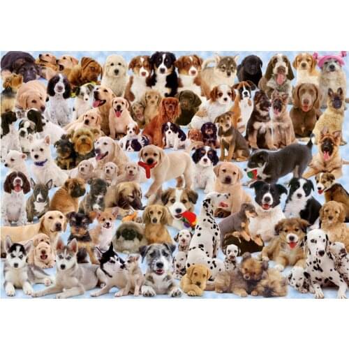 5D DIY Diamond Painting Full Square/Round Drill "Animal Dog" 3D Rhinestone Embroidery Cross Stitch Gift Home Decor