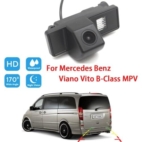 Car Rear View Reverse Camera For Mercedes Benz Viano Vito B-Class MPV Back up Parking HD Camera Waterproof high quality RCA