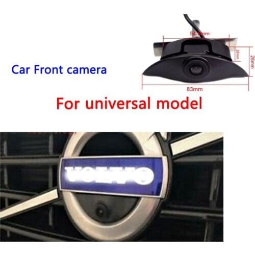 Car Logo Front View Camera Hd Night-Vision Parking Embedded Camera for Volvo S40 S80 XC60 XC90 S40 C70 V40 V50 V60