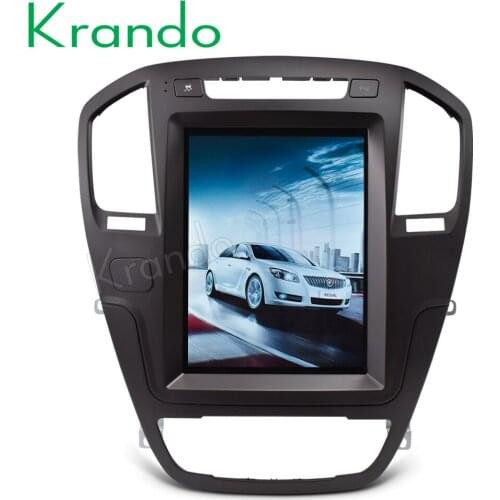 Krando Android 9.0 4G RAM 10.4" Vertical screen car navigation GPS for Buick Regal for opel insignia 2009-2013 multimedia player