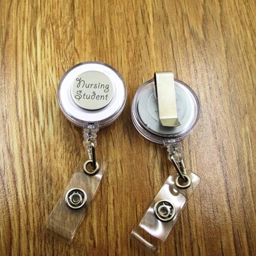 Nurse student ID Badge Reel for Docter Nurse Teacher Student retractable recoil id badge holder nurse gift